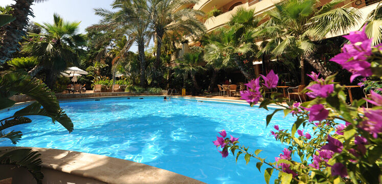 Fortina Spa Resort Sliema Exterior foto The pool at the hotel